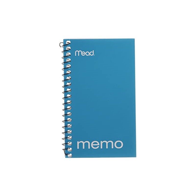 Mead Memo Book, College Ruled, 5 x 3 Inches, Wirebound,
