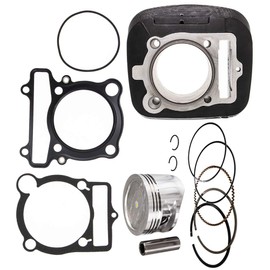 NICHE Cylinder Piston Gasket Kit for Yamaha Big Bear Kodiak 400 YFM400 4KB-11351-00-00 1UY-11181-01-00 (83mm)