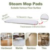 4 Pack Steam Mop Pads Compatible with GorFanty GF-6610B/GF-6610, Neugo