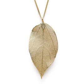 [ジュエル ボックス] JewelVOX ネックレス ニッケルフリー 透かし 立体 リーフ ロング ロングネックレス 金属アレルギー ゴールド 選択