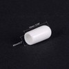 TA-VIGOR 100Pcs Rubber End Caps, 5mm ID Round Flexible Screw