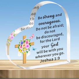 JMIMO Christian Gifts for Women Christian Easter gifts Acrylic Plaque Keepsake,Religious Gifts