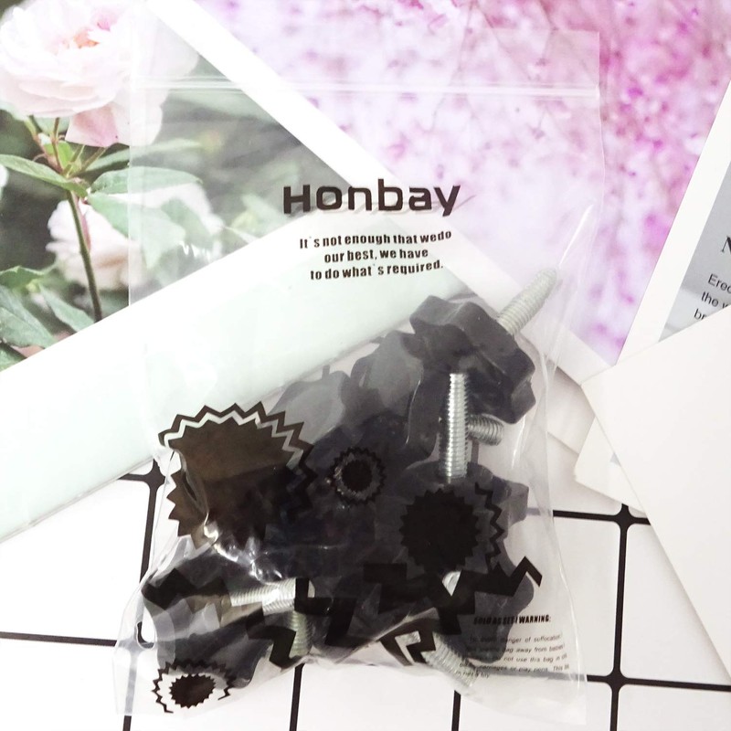 Honbay - perilla de mano M6 x 20 mm para