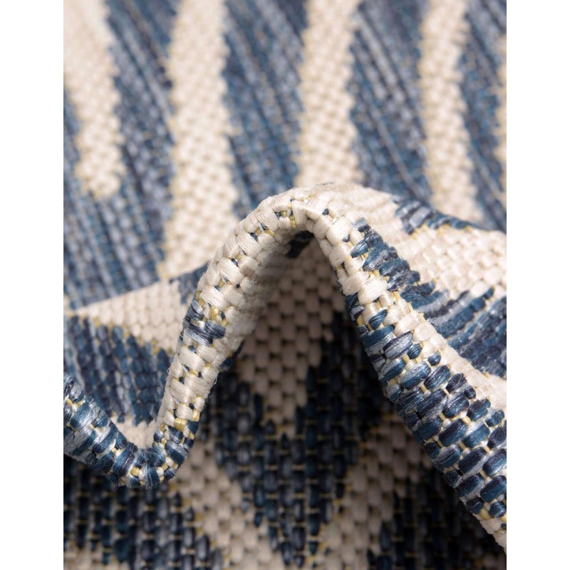 Unique Loom Outdoor Safari Collection Area Rug - Tsavo (4'