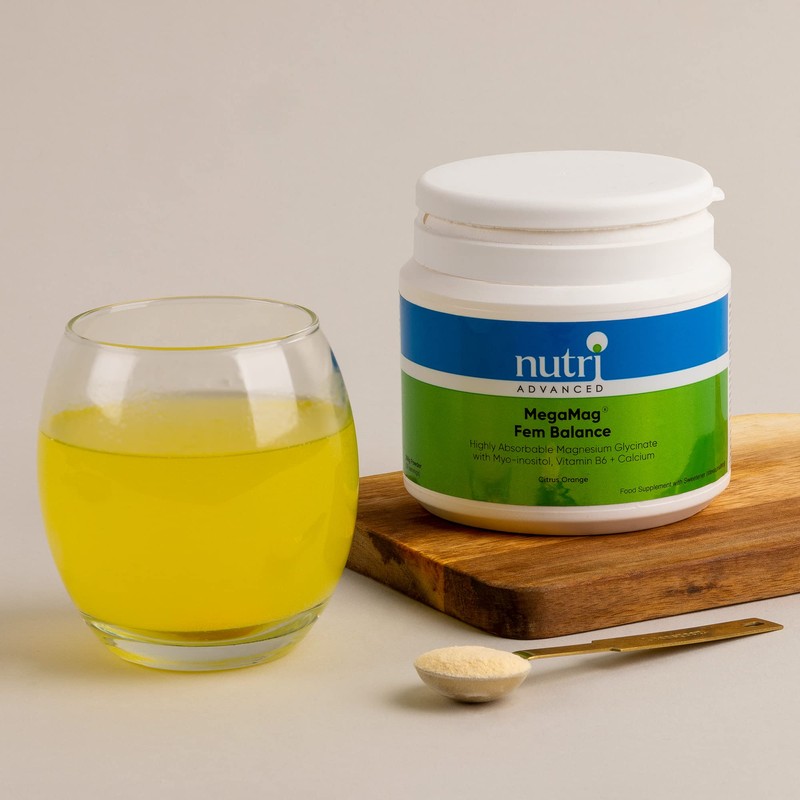 Nutri Advanced - MegaMag Fem Balance Magnesium Powder Orange -