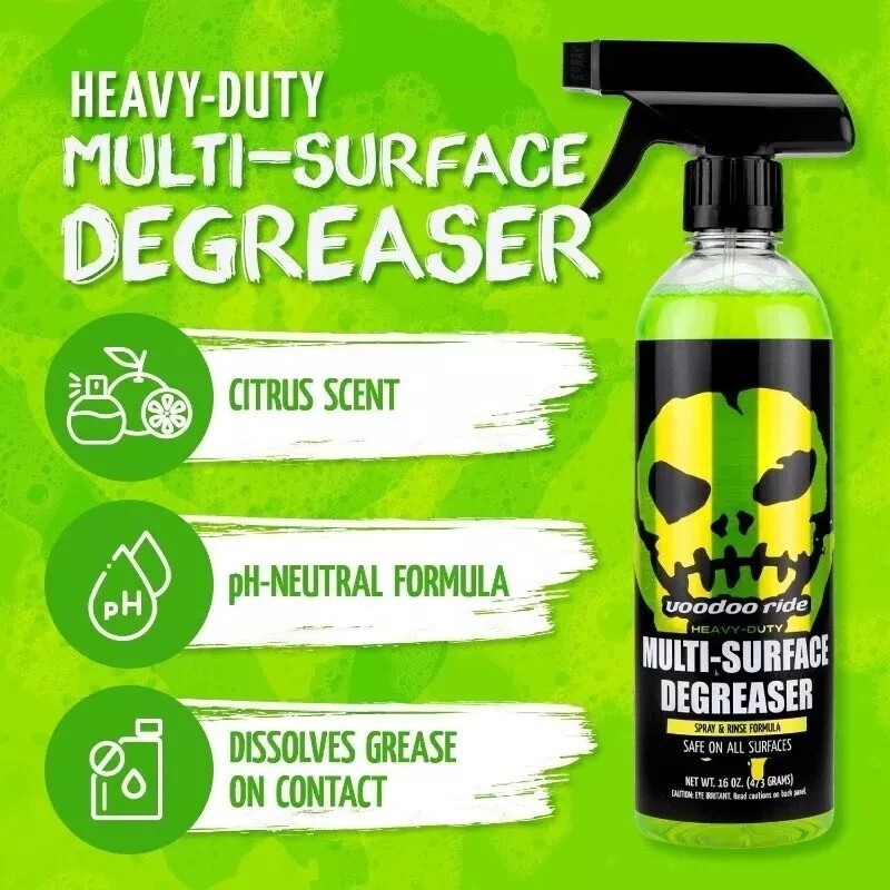 Voodoo Ride 16oz Heavy Duty Multi Surface Degreaser Citrus Scent