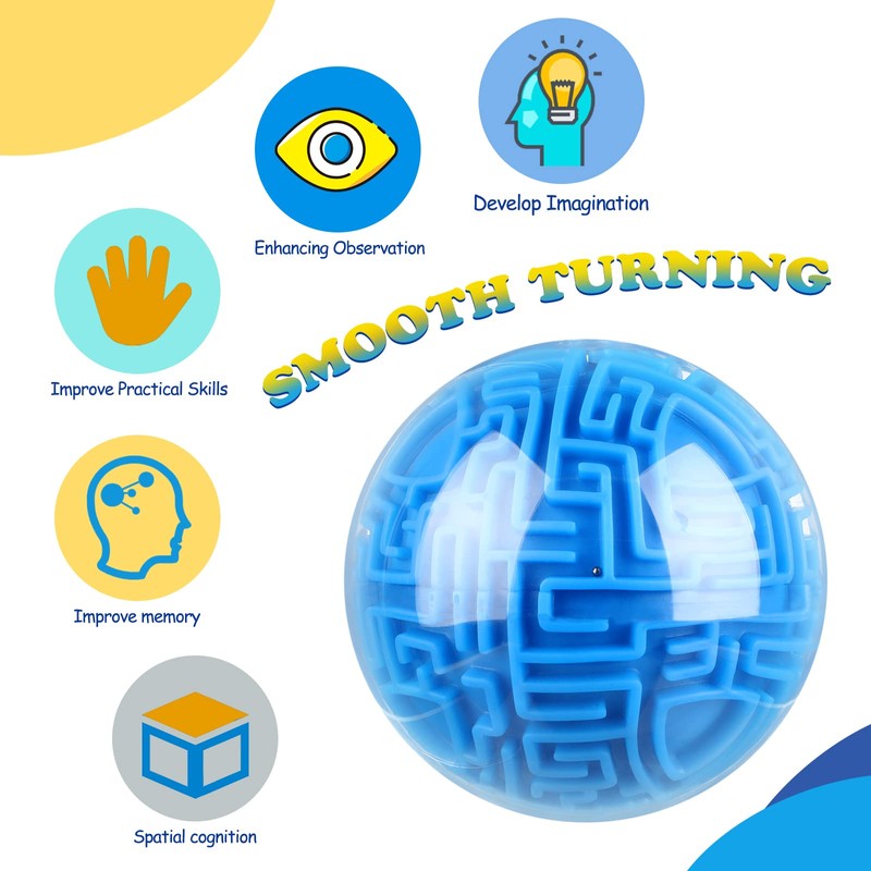 Sratte Maze Ball 3D Maze Game Puzzle Toy Gifts Gravity