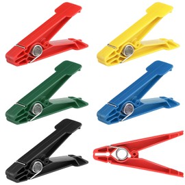 LEIFIDE 5 Pcs Graded Pinch Pin Exerciser Finger Exerciser Thumb Exerciser Finger Strengthener Pinch Clips for Conditioning Grip Strength Trainer, Assorted Colors