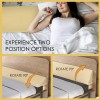 LFEWRX Queen Bed Wedge Pillow for Headboard (0-8") Triangle Pillow