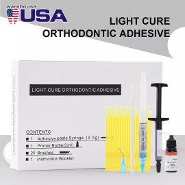 Kits de Adhesivos de Resina Fotopolimerizable para Brackets Dentales de Ortodoncia