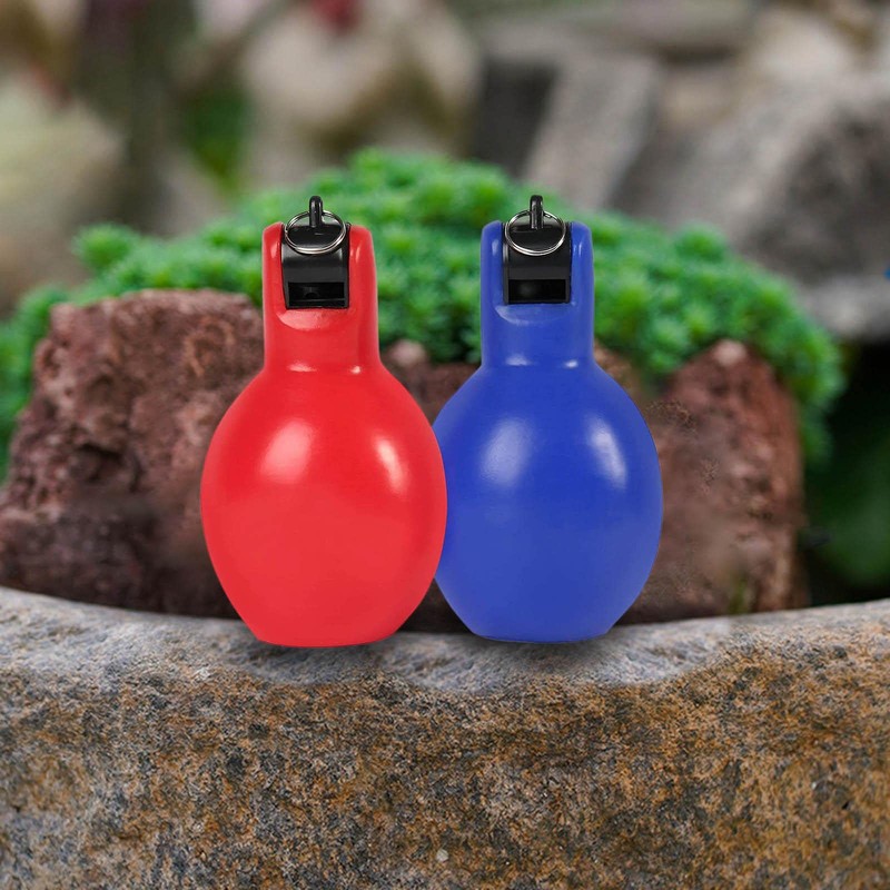 Perfeclan Portable Squeeze Whistle, Outdoor Sports Loud Sound Gift Equipment
