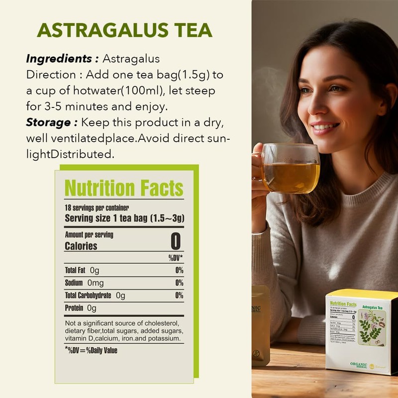 Soilmount - Astragalus Tea - |Astragali Radix|huang qi|黄芪| - Pure