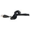vhbw Charging Cable Compatible with Braun Series 3 SmartControl3 TriControl
