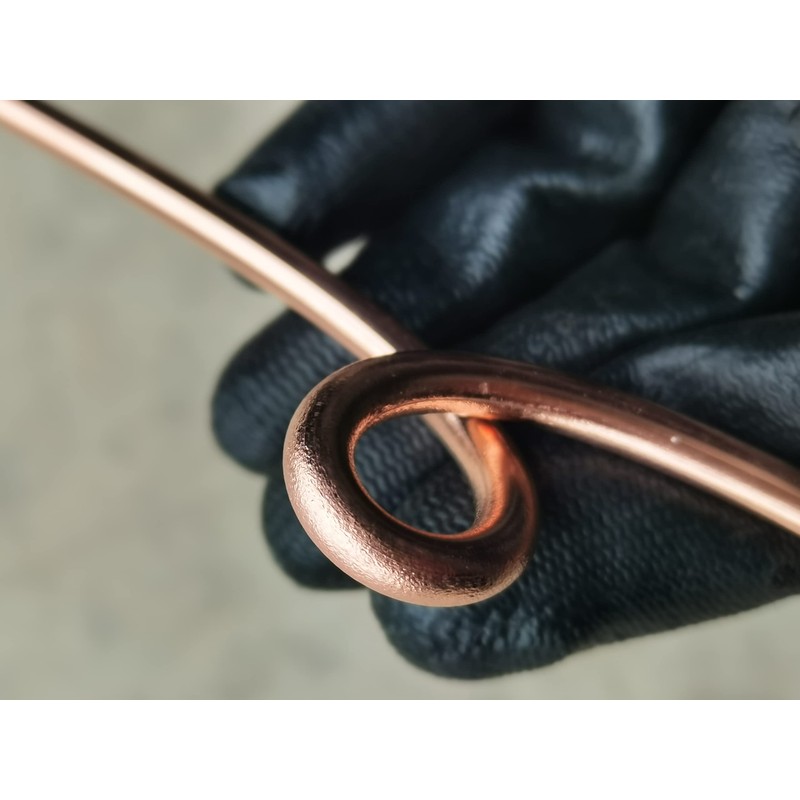 HIBUMFX Soft ANNEALED Ground Wire Copper Bonded Grounding Conductor 6