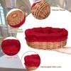 Hushee 3 Pack 9.1 Inch Round Offering Baskets for Church