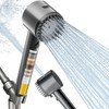 Cobbe Filtered Shower Head with Handheld, High Pressure 5-mode Showerhead