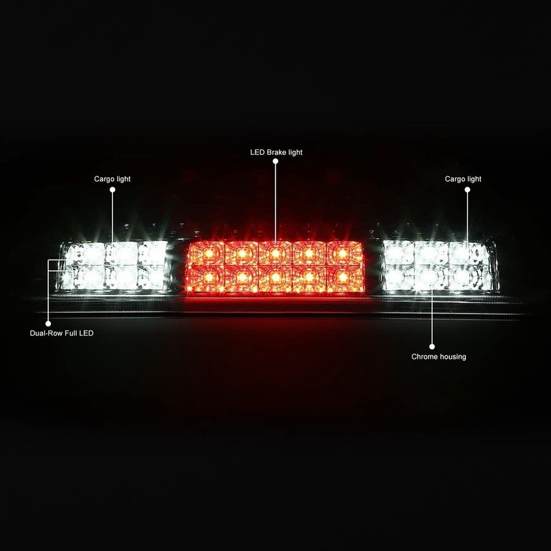 PIT66 LED 3rd Brake Light, Compatible with 04-08 Ford F-150