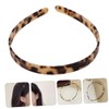 VICASKY Acetic Acid Leopard Hairbands for Women Durable Non Slip