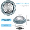Shower Drain Hair Catcher, Shower Drain Cover, Bathtub Drain Hair