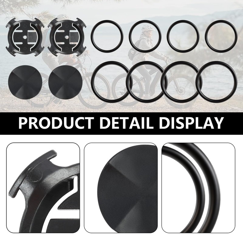 Anrbb Pack of 2 Bicycle Mount for GPS Bicycle Computer,