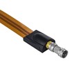 Poppstar 2x Sat Adapter F-connector (F-male to F-male), for coaxial