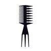 LeTradeJP Textured Comb Mesh Comb Men's Comb Anti-static Comb Salon
