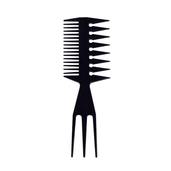 LeTradeJP Textured Comb Mesh Comb Men's Comb Anti-static Comb Salon