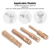 4PCS Brazed Hole Saw Kit Triangle Shank Tile Hole Opener