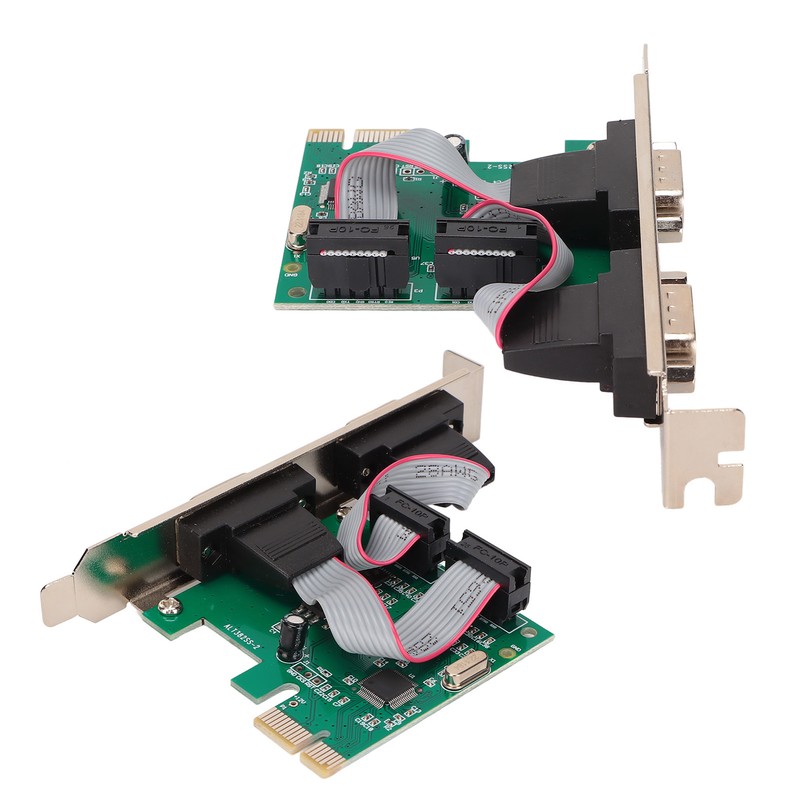 Pcie Expansion Card PCIE Serial Card Computer Desktop COM Port