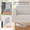 KZKR Spin Mop and Bucket Set with Self Separation Dirty