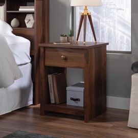 Sauder River Ranch Night Stand, Grand Walnut Finish