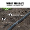 Honoson 200 Pieces Drip Irrigation Goof Plugs 1/4 Inch with