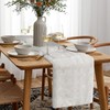 tiosggd White Faux Fur Table Runner, 15'' x 72'' Wide