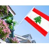3×5 FT Lebanon Flag, Large 100D Lebanese National Outdoor Banner,Doube