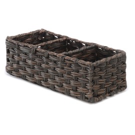 Whitmor Split Rattique Tank Topper Driftwood