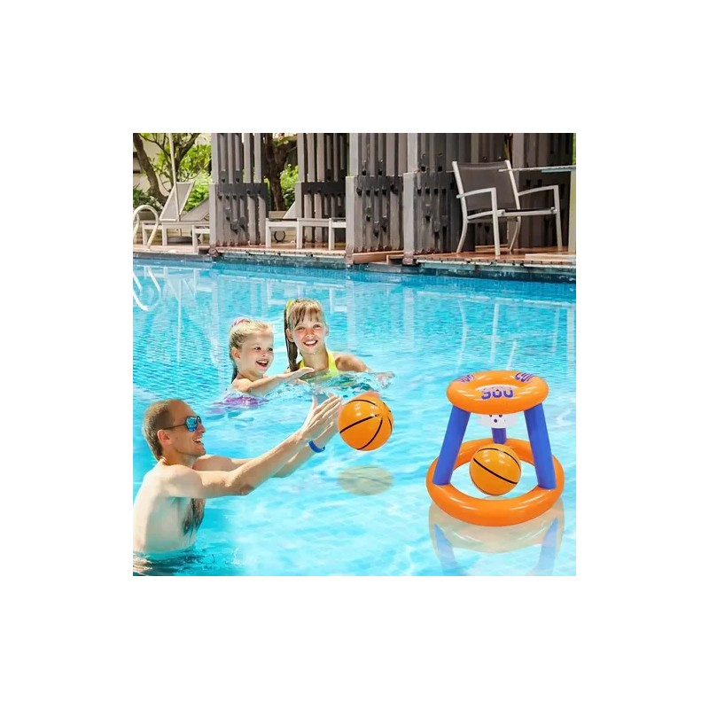 Juguete Inflable Lanzar Anillos Dinámico Albercas Piscina