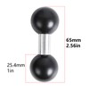 FPN Double 1" Ball Mount, 1'' Ball to 1'' Ball