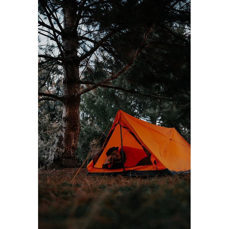Stansport 2-Person Eagle Backpacking Tent Orange Large