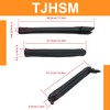 TJHSM Black Convertible Top Weatherstrip Seals Rubber Replacement for Mustang