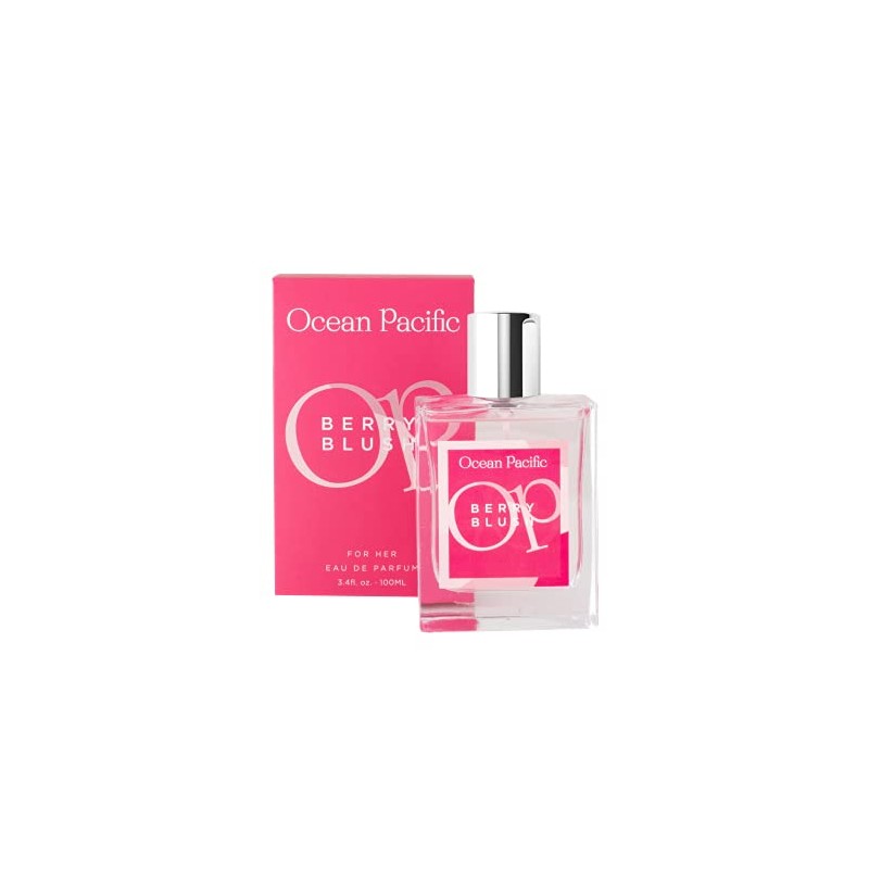 Ocean Pacific Berry Blush for Her Eau De Parfum, 3.4