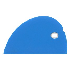 Messermeister Silicone Bowl Scraper, Blue