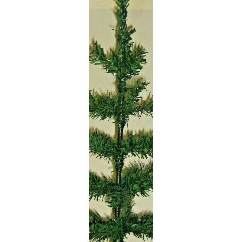 Unbranded MINI Christmas Tree 18" Green Wire and Vinyl, 3