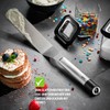 GEFU Primeline Angled Palette, 15 cm, Stainless Steel Baking Aid