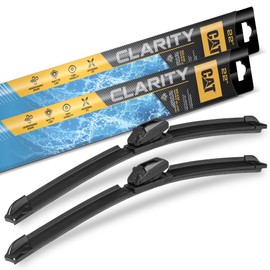 CAT C2.0 Wiper Blades (2-Pack), Front or Rear Wiper Blades for Cars SUVs Trucks, Direct OEM Replacement, Heavy Duty Streak-Free All Seasons Silent Crystal Clear Easy Installation - 22" + 22"