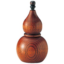 福井クラフト 七味入れ 木製 ヒサゴ 目スリ 3-584-3