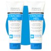 Advanced Clinicals Crema de talón agrietada para pies secos, puntos
