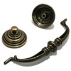 SEIWEI 115mm Drawer Pulls Handle Swing Rings Vintage Antique Cupboard