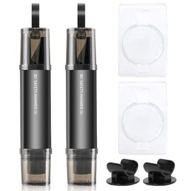 DKLQXCE Safe Pro X Auto, Notfallhammer Auto mit Gurtschneider, Fahrgestell und Testglas, 2 In 1 Car Accessories, Sicherheitshammer mit Gurtmesser, für Auto Bus, Emergency Cartool 2pcs