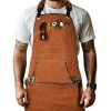 LEATHER VILLAGE Work Apron - Heavy Duty Woodworking for M
