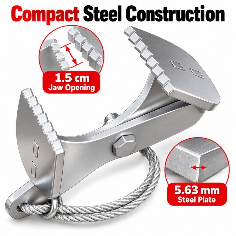 Steel Tree Root Puller and Sapling Removal Tool for Landscaping,